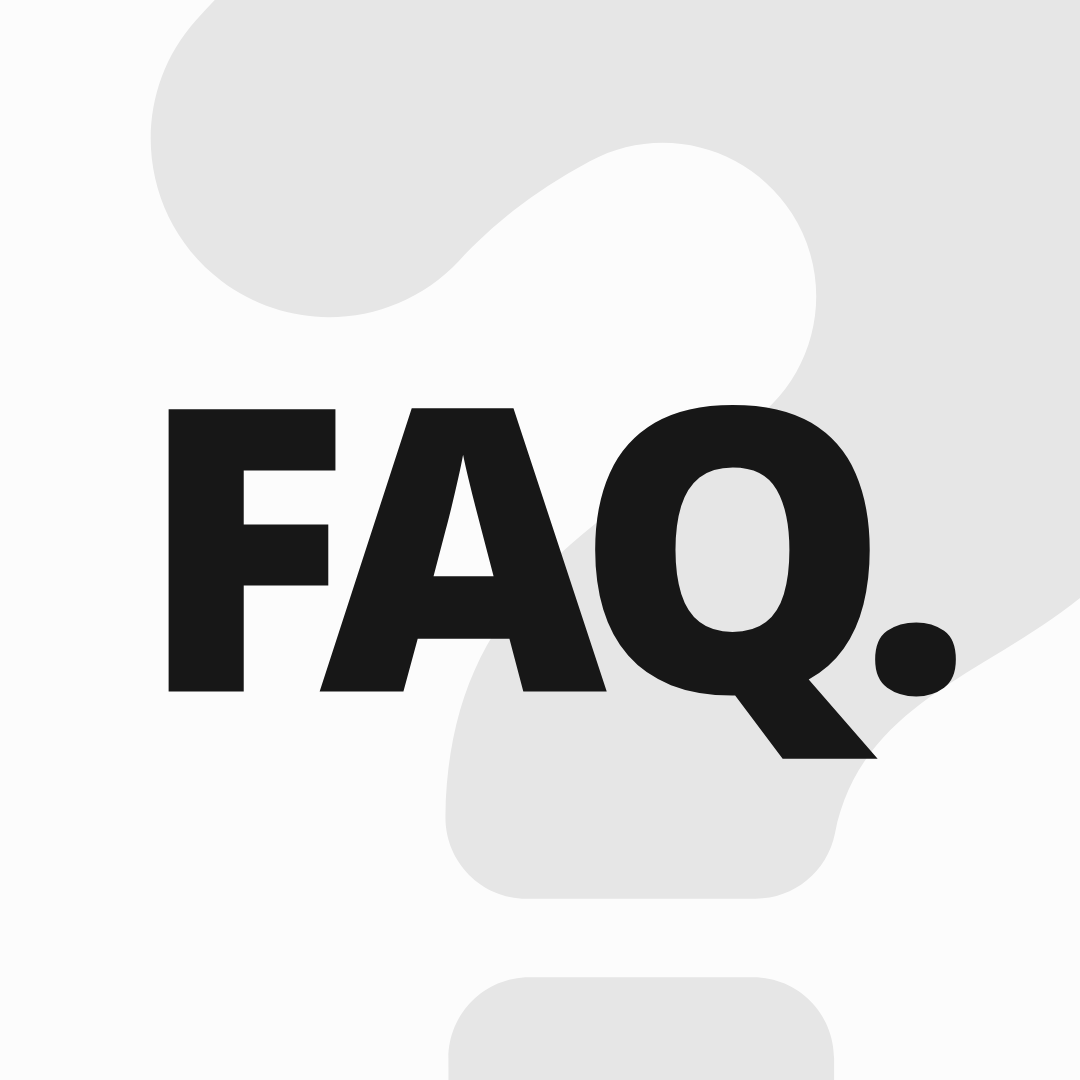 Black And White Corporate Geometric FAQ Financial Consulting Instagram Post